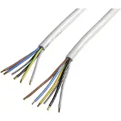 Xavax Elektroherd-Zuleitung, 1,5 m, Weiss