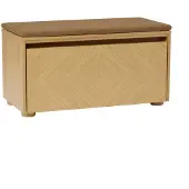 UMAGE - Hideaway Aufbewahrungsbank, Eiche gerastert / sugar brown