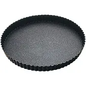 Gobel - Tortenform, rund, geriffelt - antihaftbeschichtet - fester Boden - Ø 26/24 cm H 2,5 cm - 226332