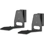 Goobay Lautsprecher-Wandhalterung Modern Era 3 Flex, schwarz - 2 Stück, kompatibel mit dem Sonos Era 300, sichere und dezente Lautsprecherhalterung
