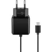 Goobay 15 W USB-C-Netzteil, universelles Ladegerät für Geräte mit USB-C-Anschluss