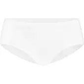 Calida Panty "Natural Comfort", Damen, Gr. XS (36/38), weiß, Single Jersey, Obermaterial: 92% Baumwolle, 8% Elasthan, unifarben, körpernah, Unterhosen Panty, mit low-cut Schnitt