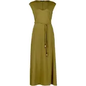 Zero Maxikleid mit Gürtel in Fir Green | Gr.: 40