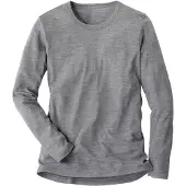 Calida Langarmshirt "Wool & Silk" wärmend, atmungsaktiv, Feinripp, Rundhals, weich