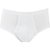 Calida Midislip "Twisted Cotton" mit Eingriff, Pure Cotton, Feinripp, weich