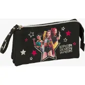 K POP Demon Hunters K-pop Demon Hunters Energy Mäppchen Schwarz Mann Schwarz One Size