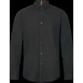BOSS Langarmhemd "Relegant Regular Fit" Baumwolle mit BOSS Stickerei und klassischem Kent Kragen