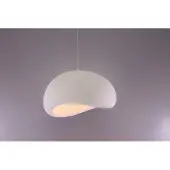 Nova Luce Pendelleuchte Aere E27 Weiß 60x48cm 9002662
