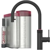 Quooker Flex Round COMBI CUBE schwarz *7 Jahre Garantie* FXRBLK COMBI CUBE