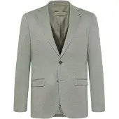 Benvenuto Design Benvenuto Baukasten-Sakko Herren Regular Fit Viskose grau meliert, 26 783516-0001-00260
