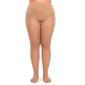 Glamory Supersize 40 Strumpfhose 3er Pack | 64-74 (5XL) | Make up (GL-4000)