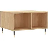 vidaXL Couchtisch Sonoma-Eiche 60x50x36,5 cm Holzwerkstoff