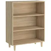 vidaXL Sideboard Sonoma-Eiche 69,5x32,5x90 cm Holzwerkstoff