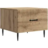 vidaXL Couchtisch Artisan-Eiche 49 x 50 x 40 cm Holzwerkstoff