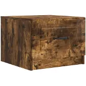 vidaXL Couchtisch Räuchereiche 49 x 50 x 37 cm Holzwerkstoff