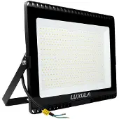 Luxula LED Fluter 300 W 3000 K, 4000 K, 6000 K einstellbar in warm-, tral- und kaltweiß (CCT) schwarz IP65
