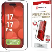 Displex Premium Glass Full Cover Anti-Reflex Displayschutzfolien für das Apple iPhone 17 / 17 Pro
