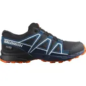 Salomon Errores de Foto SPEEDCROSS CSWP J in Dark Navy/Dark Blue/Red Orange color size 34