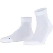 Falke Cool Kick Unisex Kurzsocken, 42-43, Weiß, Uni