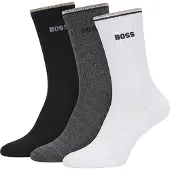 BOSS 3er-Pack Herren Baumwoll-Mid-Calf-Socken 50531597