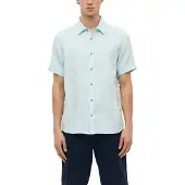 s.Oliver Shirts Aqua Größe: L | Casual hemden Outlet | Herren | Cyan