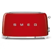 Smeg 4-Scheiben Toaster Rot TSF02RDEU