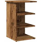 vidaXL Sideboard Altholz-Optik 35x35x55 cm Holzwerkstoff