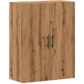 vidaXL Wandschrank Artisan-Eiche 69,5x34x90 cm