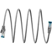 Goobay Ultraflexibles CAT 6A Patchkabel S/FTP (PiMF), grau