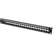 Digitus Ral 9005 Patch Panel Gehäuse 1he Für Keystone-modul 24-port /