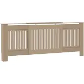 vidaXL Holzwerkstoff Heizkörperverkleidung 205 cm