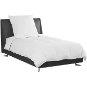 vidaXL Sommerdecke mit Kissen 2 stk. Weiß Daunenfeder