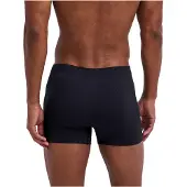Falke Seamless Herren Boxershorts Daily Seamless, XXL, Schwarz, Uni,Rippe