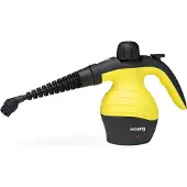 H.Koenig 80191 Handdampfreiniger NV60 / 3,5 bar / verschiedene Aufsätze / 350 ml Wassertank / 1000W / gelb