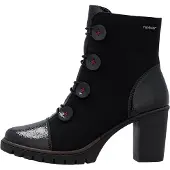 Rieker Stiefelette mit Absatz, Gummizug und Reißverschluss von Nabukino