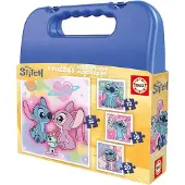 Disney Educa Stitch My First Puzzle 4-i-1