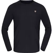 Norrøna - Femund PureUll L/S - Merinoshirt Gr M schwarz