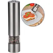 Hi Salz-und Pfeffermühle elektrische Mühle Edelstahl Gewürzmühle Salzmühle Pfeffer