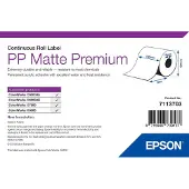 Epson 7113703, Weiß, Selbstklebendes Druckeretikett, Etikettenrolle, Rolle, Tintenstrahl, Acryl