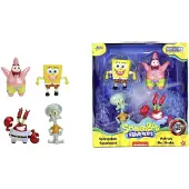 Jada SpongeBob Metall 4er-Pack Figur 6, 5 cm 9335302314