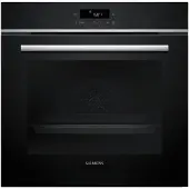 Siemens Pyrolyse Backofen iQ300 "HB571ABS3", mit Teleskopauszug nachrüstbar