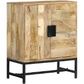 vidaXL Sideboard 60x35x75 cm Massivholz Mango
