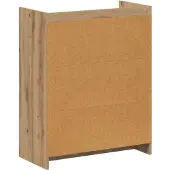 vidaXL Schuhschrank 73,5 x 36 x 92 cm Holzwerkstoff Artisan-Eiche