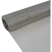 vidaXL Drahtgewebe 100x1000 cm Edelstahl 202