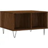 vidaXL Couchtisch Braun Eichen-Optik 60x50x36,5 cm Holzwerkstoff
