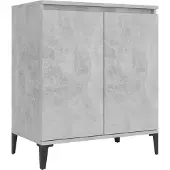vidaXL Sideboard Betongrau 60x35x70 cm Holzwerkstoff