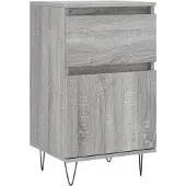 vidaXL Sideboard Grau Sonoma 40x35x70 cm Holzwerkstoff