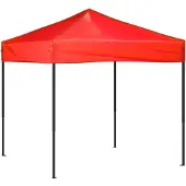 vidaXL Partyzelt Faltbar Rot 2x2 m