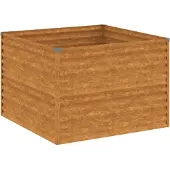 vidaXL Hochbeet 100x100x69 cm Cortenstahl