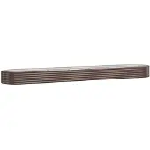 vidaXL Hochbeet Verzinkter Stahl 507x100x36 cm Braun